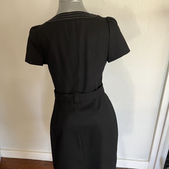 BODEN Elegant Dress, Black, Size 4R - Picture 2 of 8